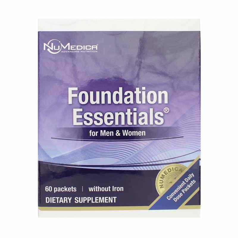 NuMedica Foundation Essentials pour femmes, 60 sachets