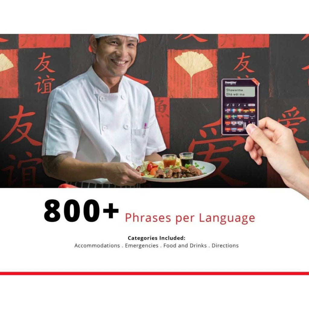 Traducteur de phrases Franklin 16 langues (Remis à neuf)