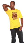 T-shirt graphique à manches courtes pour homme Freedom Motorcycles en viscose de bambou/coton biologique