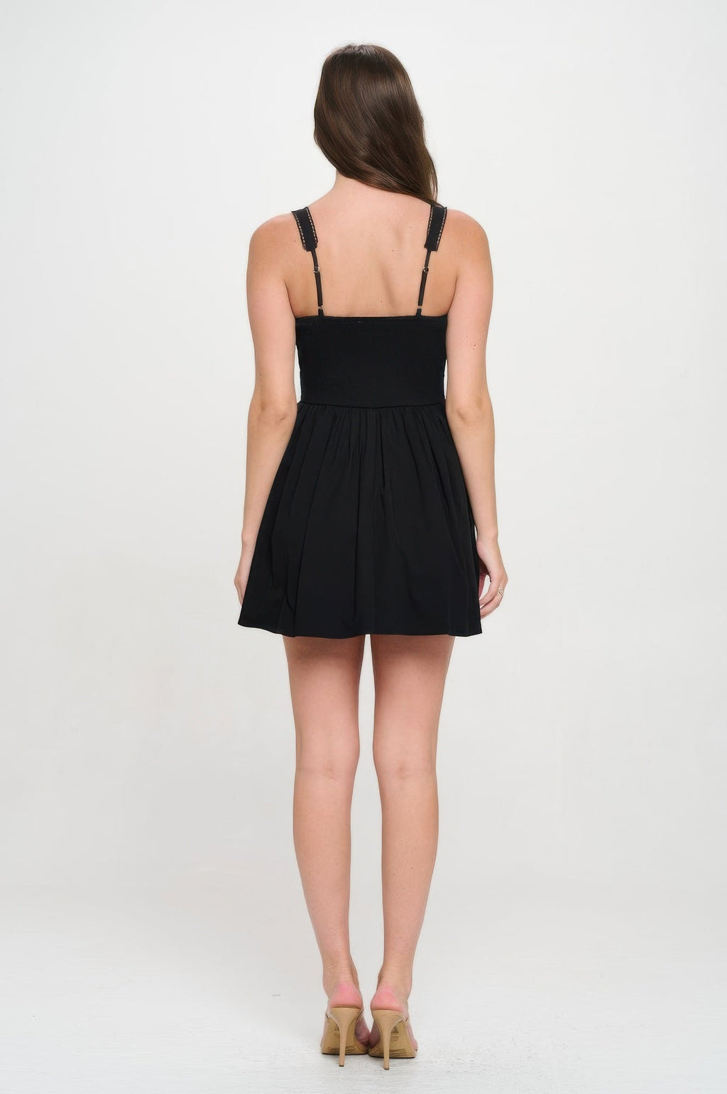Robe Bustier à Nœud sur le Devant