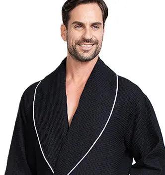 Peignoir gaufré de qualité supérieure pour homme
