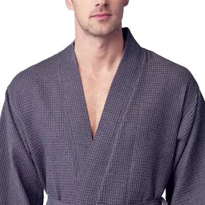 Peignoir gaufré pour homme - Absorbant, Léger