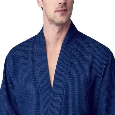 Peignoir gaufré pour homme - Absorbant, Léger
