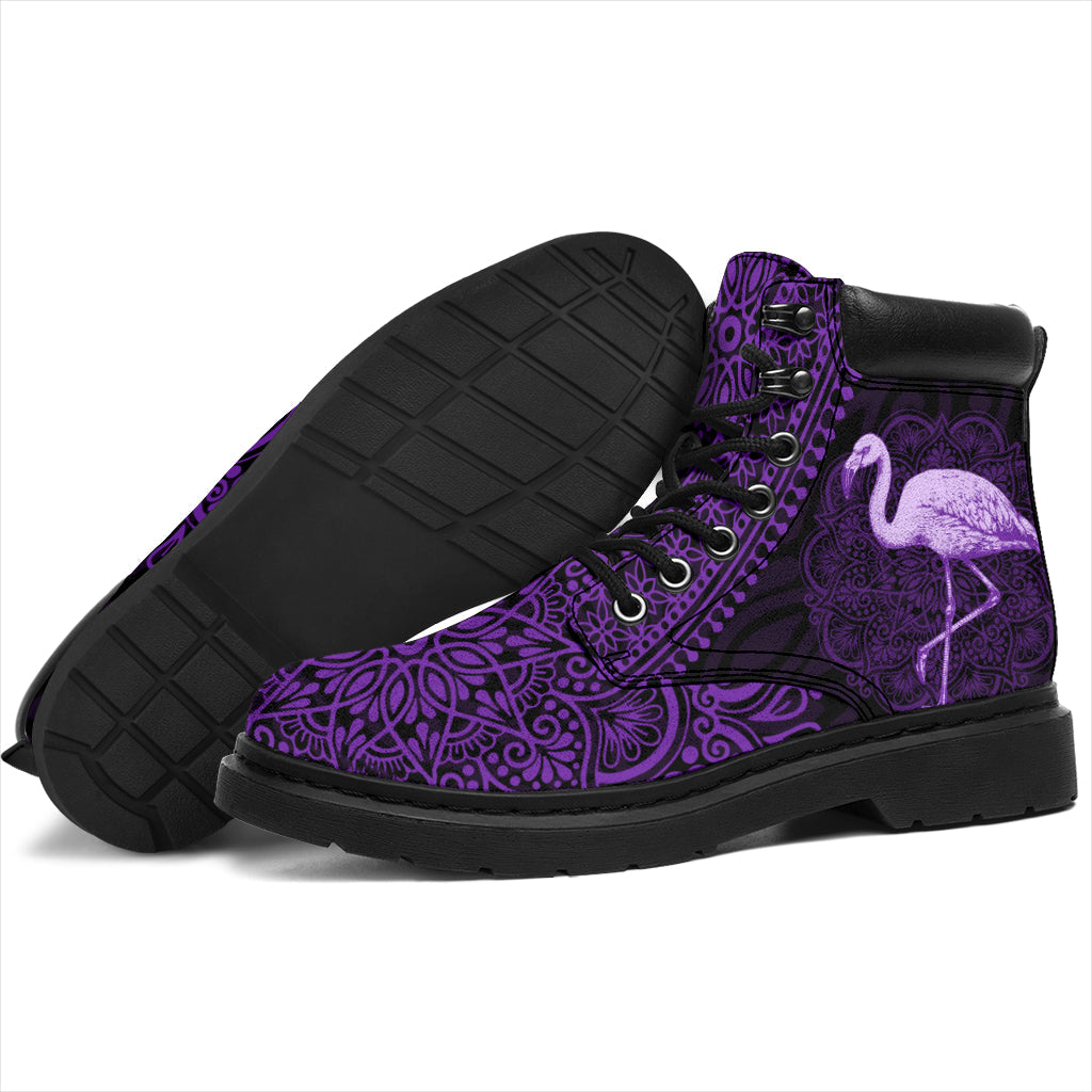 Bottes Flamingo Mandala toutes saisons