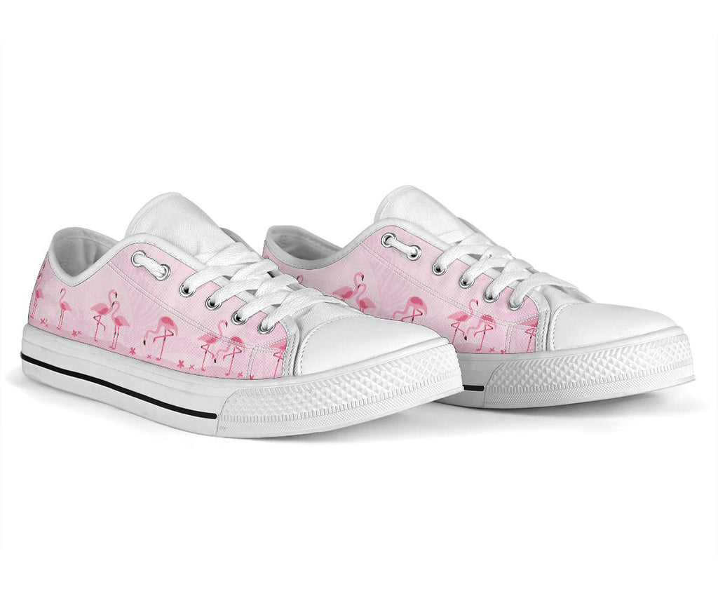 Chaussures basses flamant rose