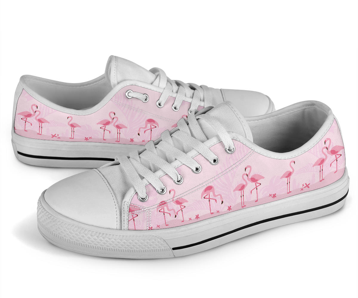 Chaussures basses flamant rose