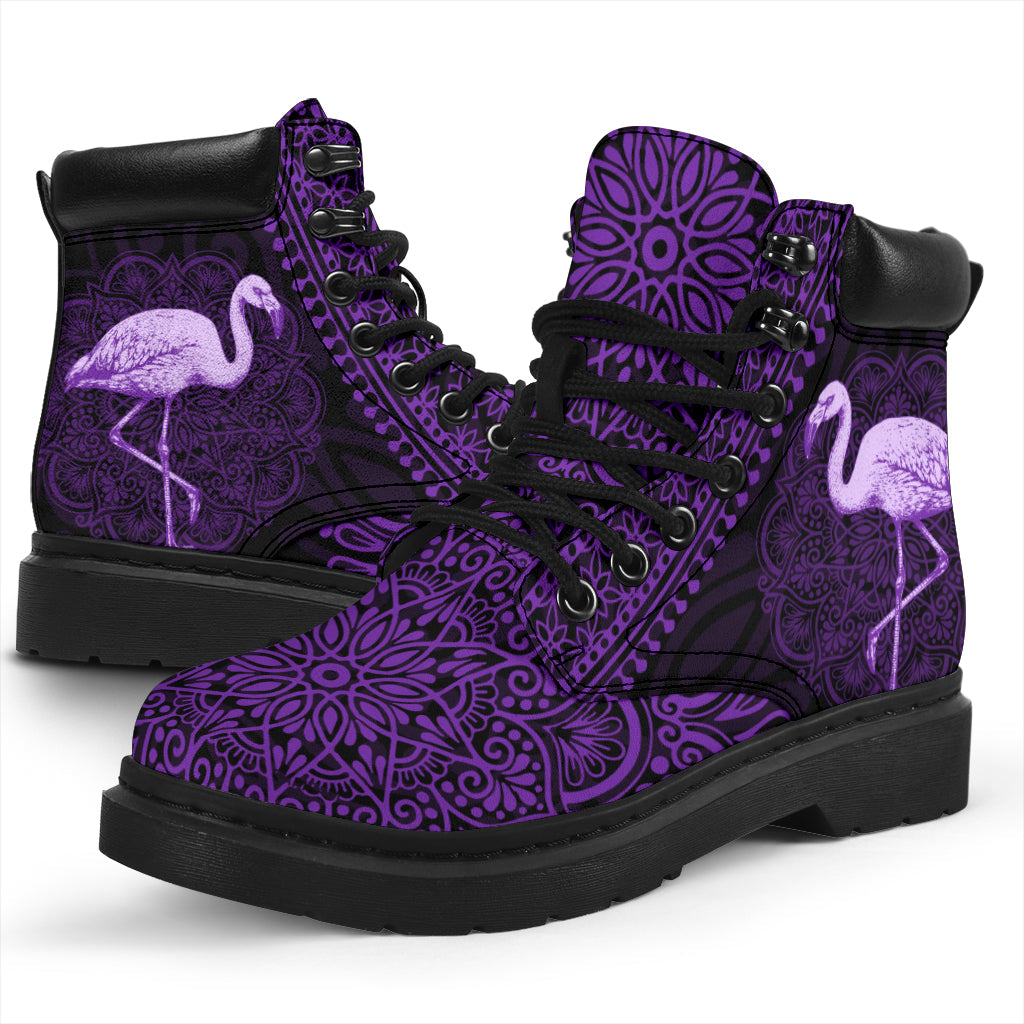 Bottes Flamingo Mandala toutes saisons