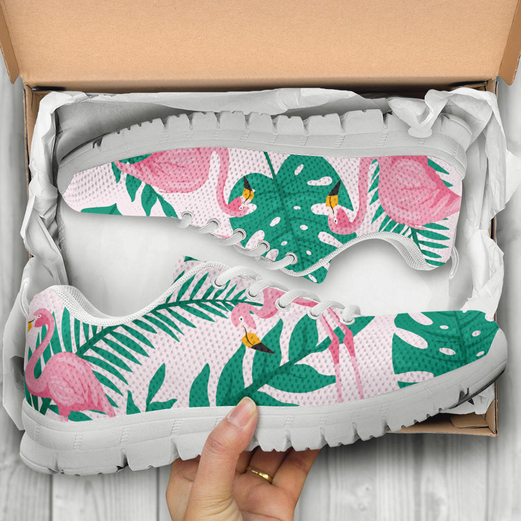 Baskets Flamant rose