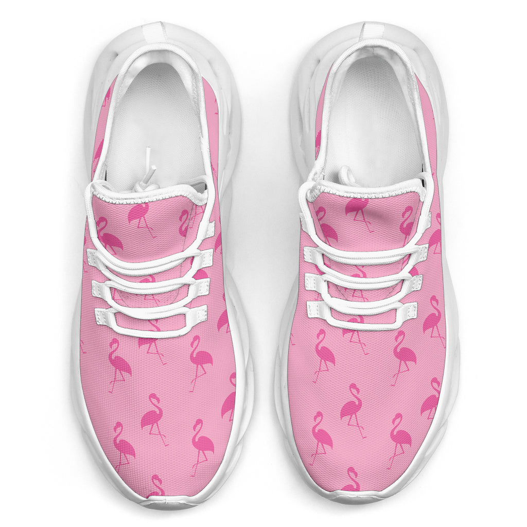 Baskets M-Sole Flamant Rose Simples