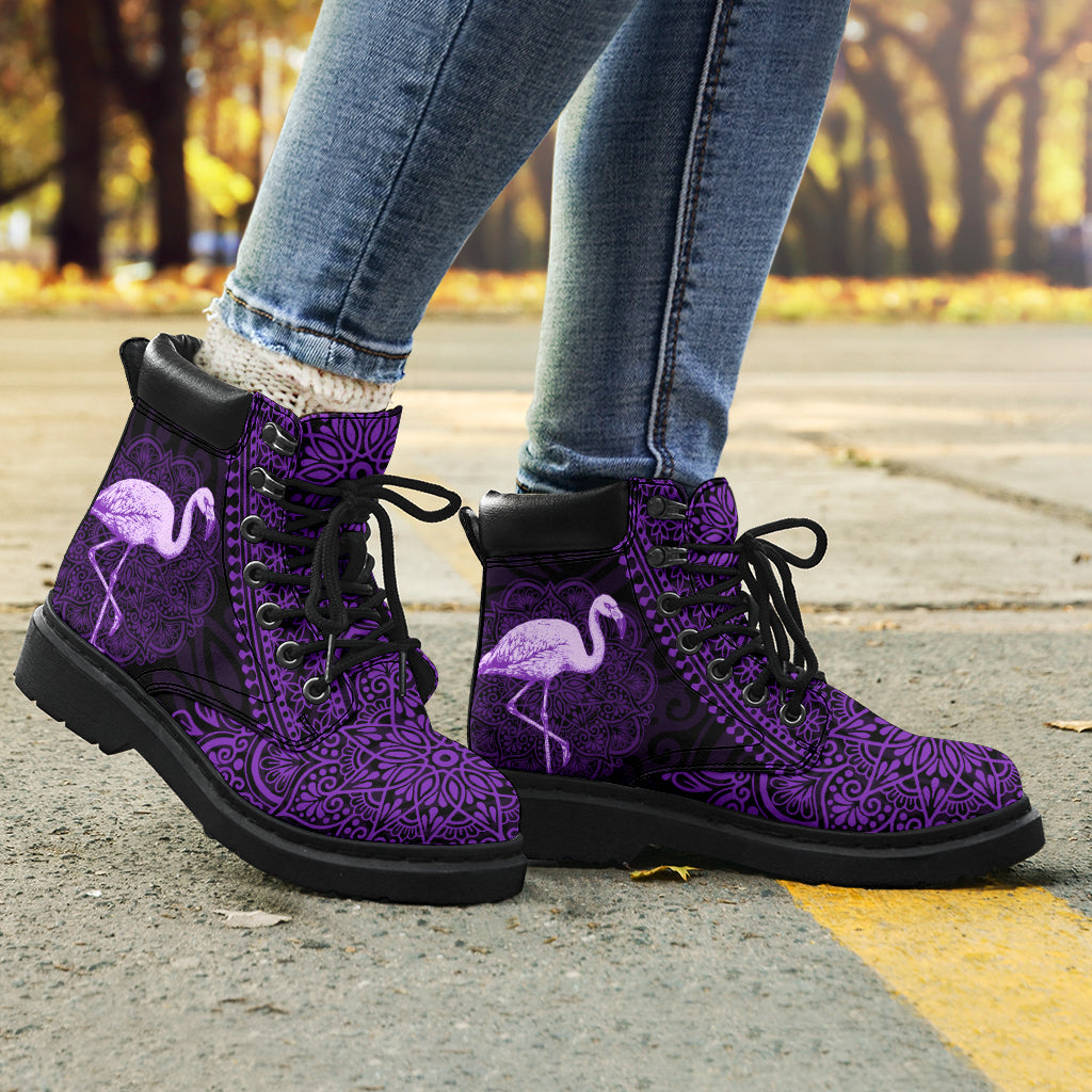 Bottes Flamingo Mandala toutes saisons