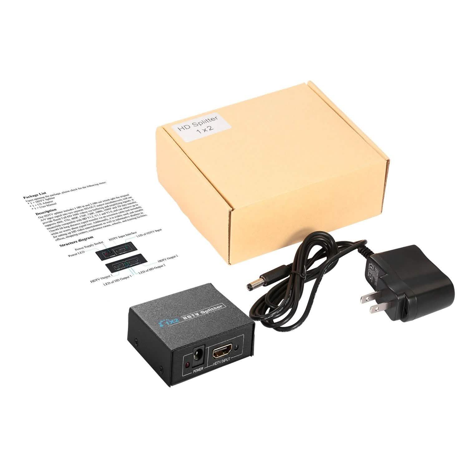 Amplificateur répartiteur HDTV Full HD 1080p