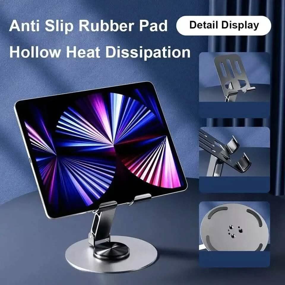 Support universel en métal à rotation à 360 degrés pour téléphone et tablette, anti-stress