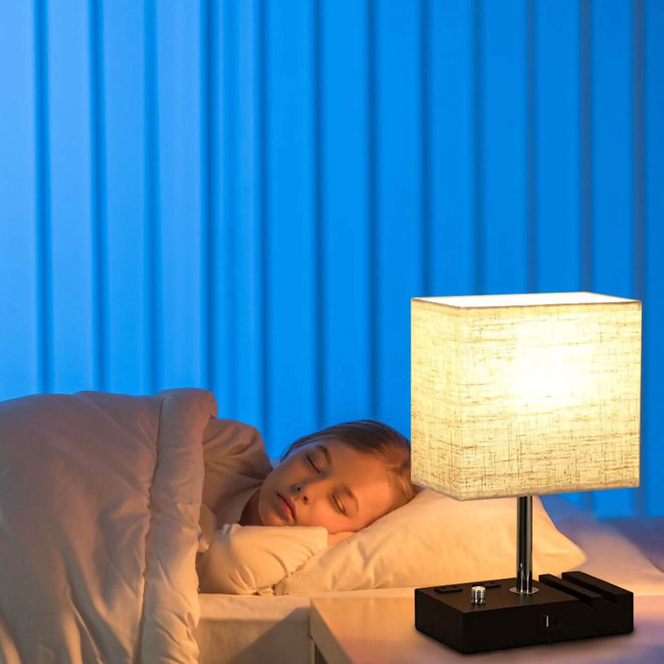 Lampe de table entièrement gradable