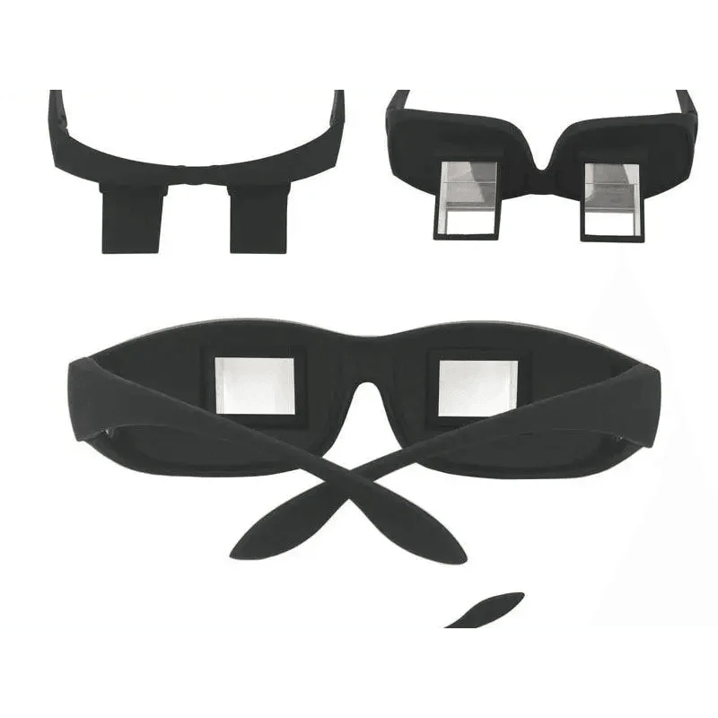 Drôles Noires Paresseuses Périscope Lecture Horizontale TV Légères Regarder Assis Allongé Unisexe Lunettes Multi-usages