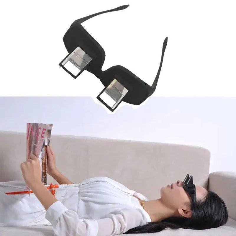 Drôles Noires Paresseuses Périscope Lecture Horizontale TV Légères Regarder Assis Allongé Unisexe Lunettes Multi-usages