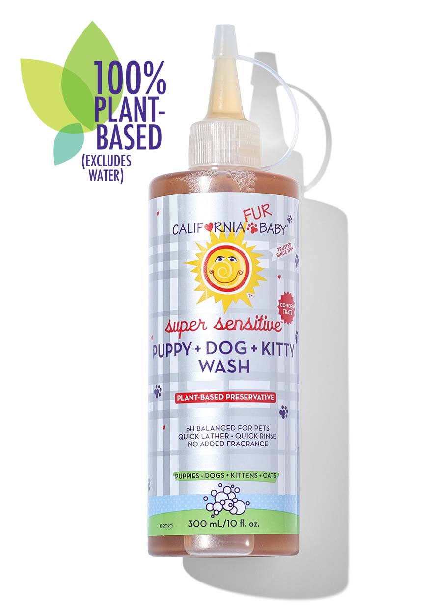 (Sans parfum) Lavage Super Sensitive™ pour chiots + chiens + chatons