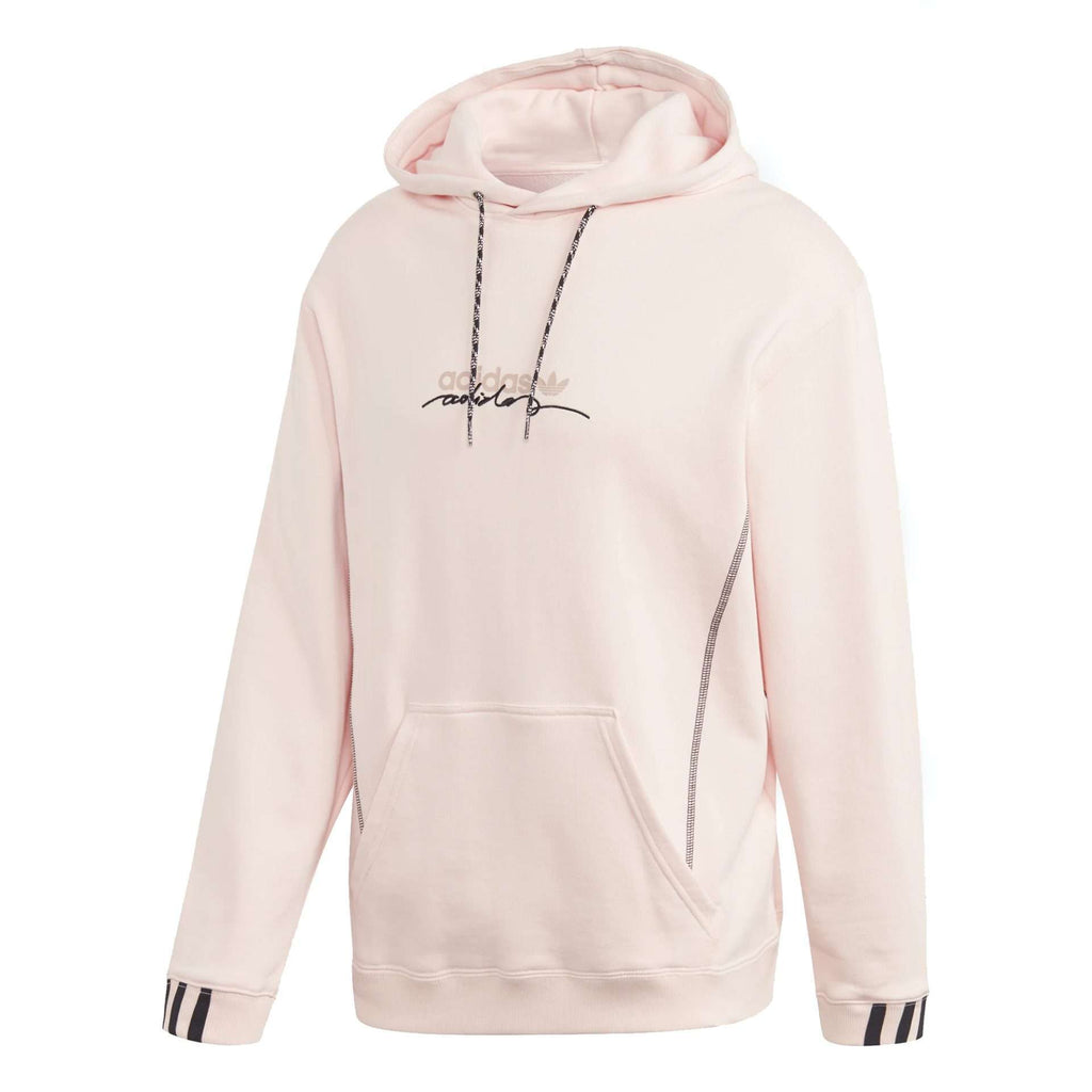 Sweat à capuche R.Y.V. adidas Originals pour hommes - Rose teinté