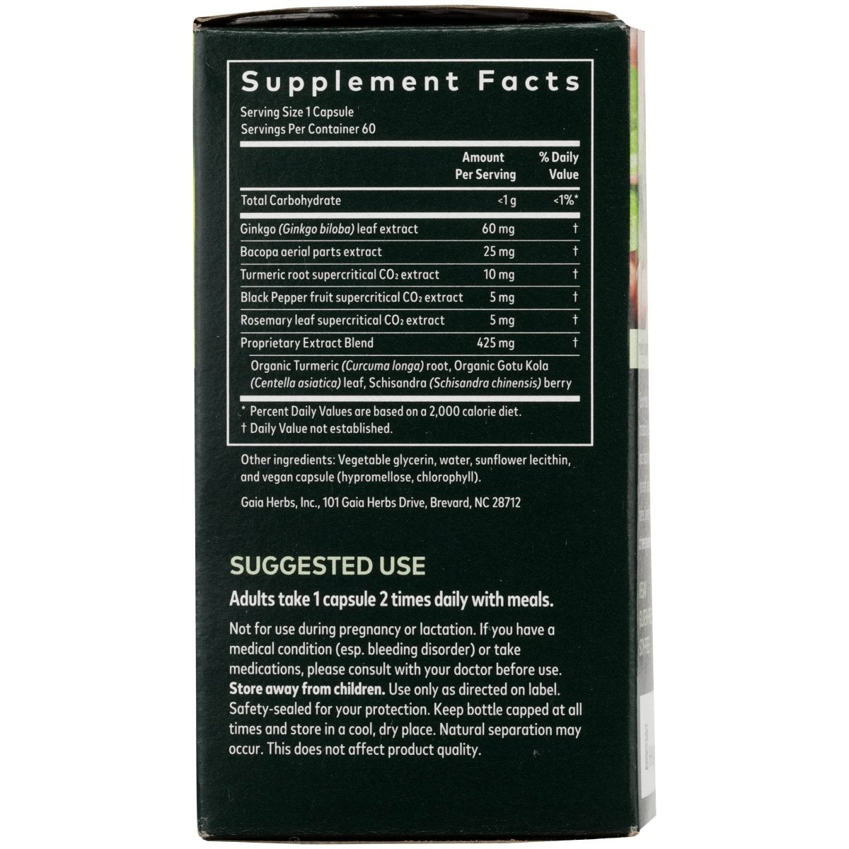Gaia Herbs Esprit Agile 60 Vcaps