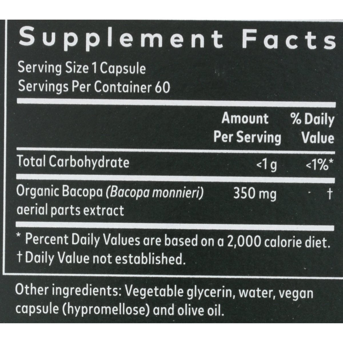 Gaia Herbs Bacopa - Complément Herbal pour le Soutien Cérébral et Cognitif - Fabriqué à partir de Bacopa (Bacopa Monnieri) pour Aider à Soutenir un Esprit Florissant - 60 Phyto-Capsules Liquides Vegan (Jusqu'à 60 Jours d'Approvisionnement)
