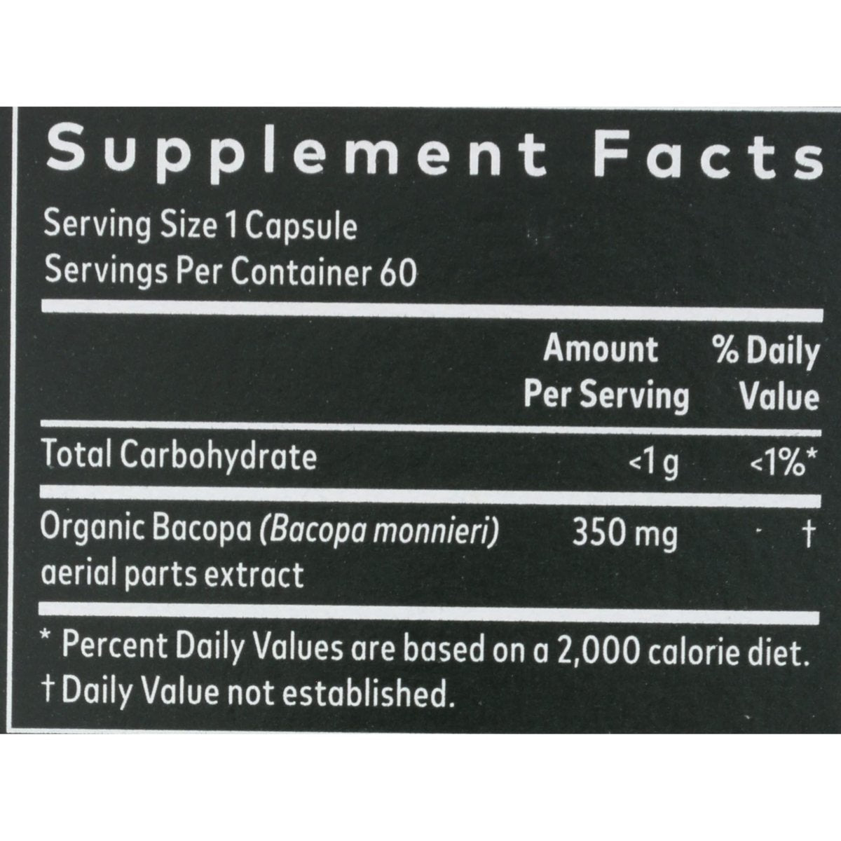Gaia Herbs Bacopa - Complément Herbal pour le Soutien Cérébral et Cognitif - Fabriqué à partir de Bacopa (Bacopa Monnieri) pour Aider à Soutenir un Esprit Florissant - 60 Phyto-Capsules Liquides Vegan (Jusqu'à 60 Jours d'Approvisionnement)