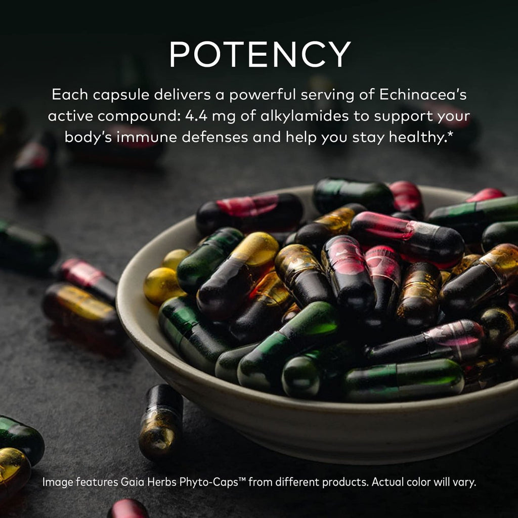 Gaia Herbs Échinacée Suprême 60 gélules végétales