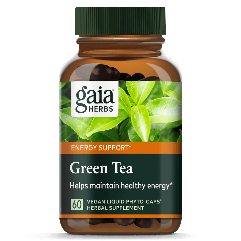 Gaia Herbs Thé vert 60 gélules végétales