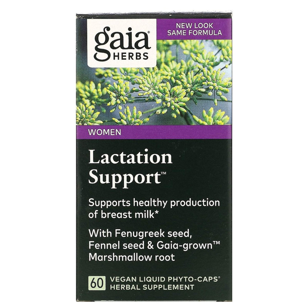 Gaia Herbs, Phyto soutien à la lactation, 60 capsules végétales
