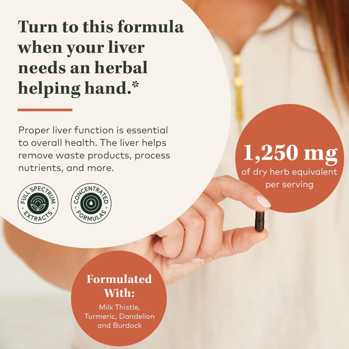 Gaia Herbs Détox Foie - Complément alimentaire à base de plantes pour la santé hépatique avec chardon-marie, bardane, curcumine de curcuma, pissenlit et plus encore - 60 Phyto-Caps liquides végétaliennes (30 portions)