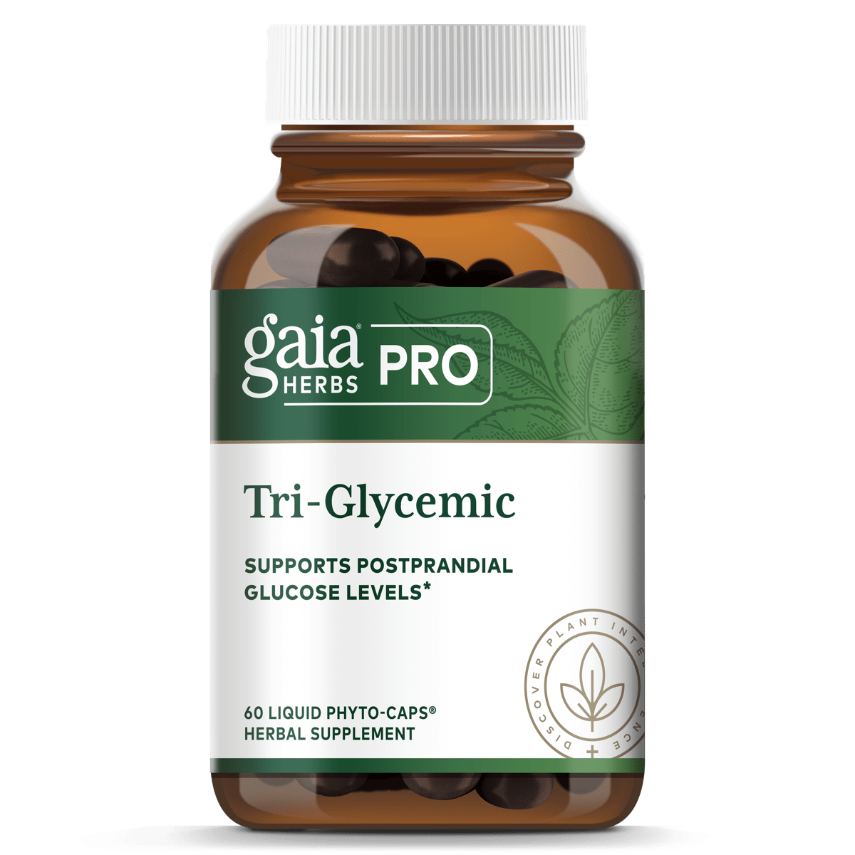 Gaia Herbs Pro Glycemic Formula Support Capsules 120 Phyto-Caps liquides