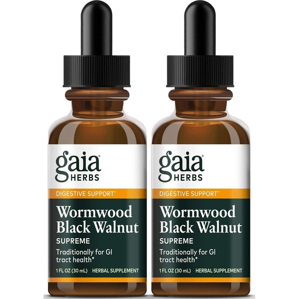 Gaia Herbs Armoise Noyer Noir Suprême 30ml - Lot de 2