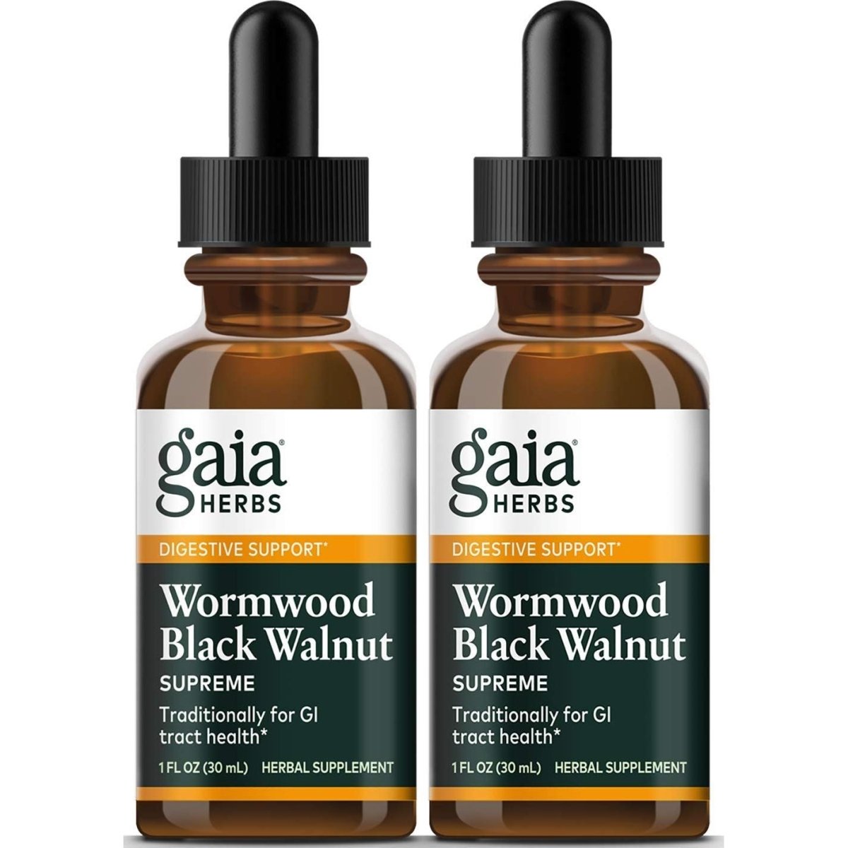 Gaia Herbs Armoise Noyer Noir Suprême 30ml - Lot de 2