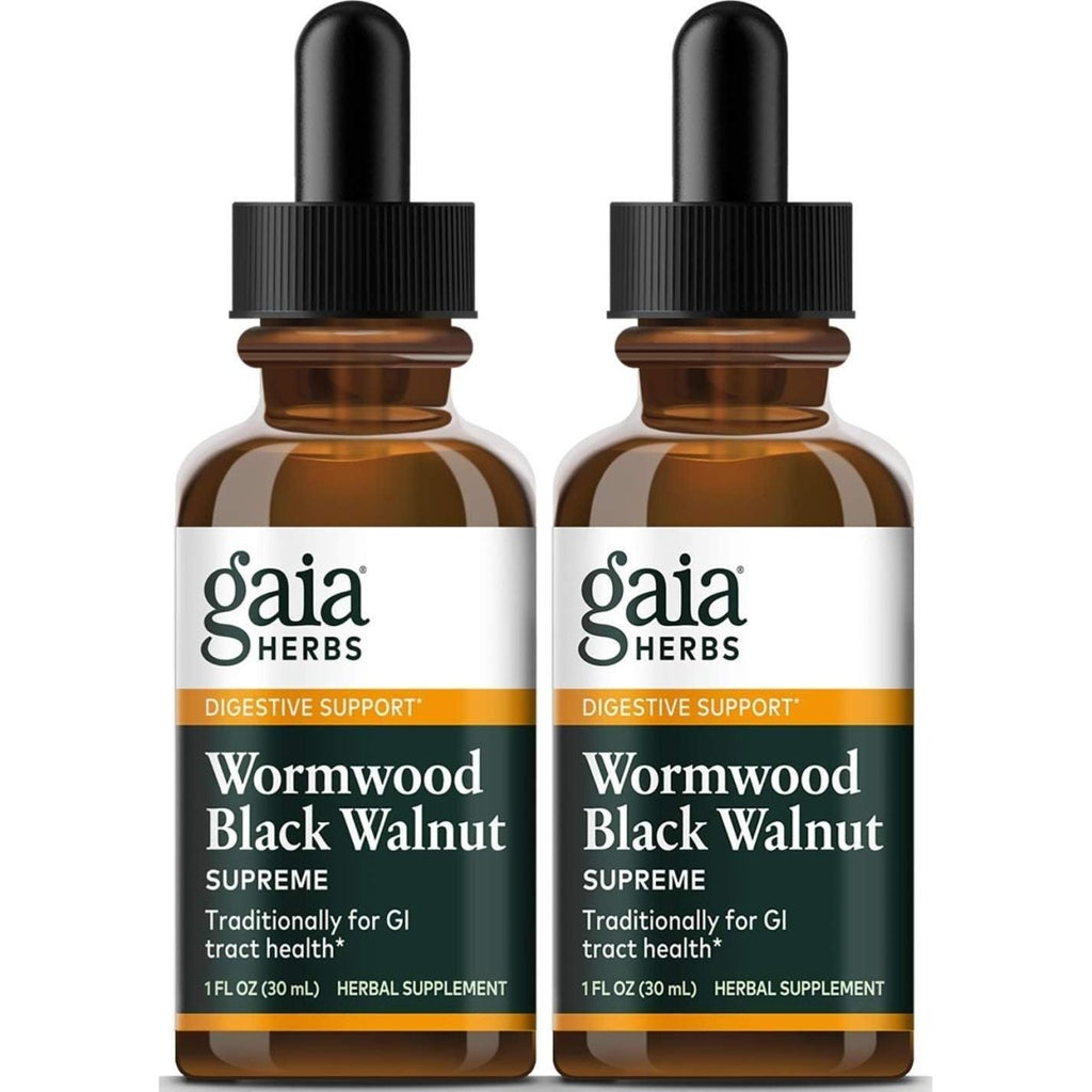 Gaia Herbs Armoise Noyer Noir Suprême 30ml - Lot de 2
