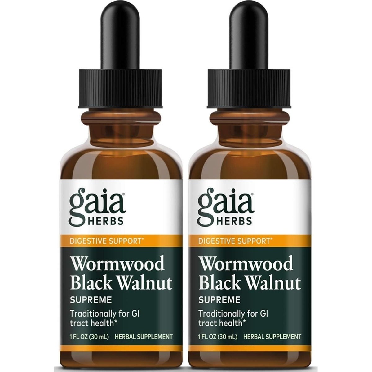 Gaia Herbs Armoise Noyer Noir Suprême 30ml - Lot de 2