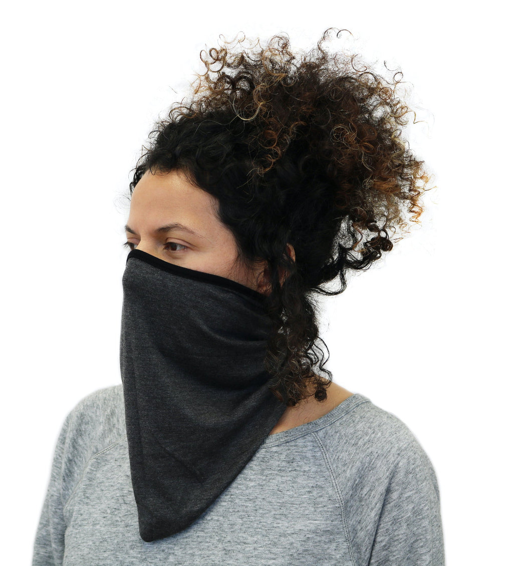 Cache-col réversible X-Large unisexe multi-usage en bambou filé 2 épaisseurs – Respirant, soyeux, ultra confortable pour le ski