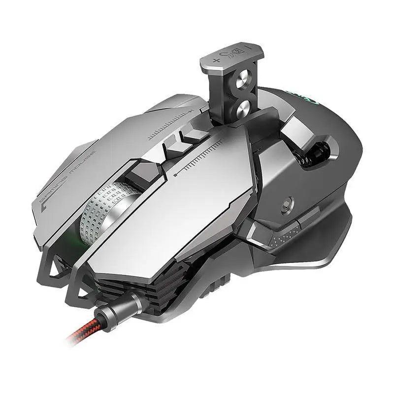 Souris Gaming Ergonomique Filaire 6400 DPI Confortable Souris de Jeu Optique USB pour PC
