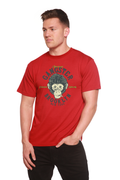 T-shirt graphique à manches courtes pour homme Gangster Brooklyn en viscose de bambou/coton biologique