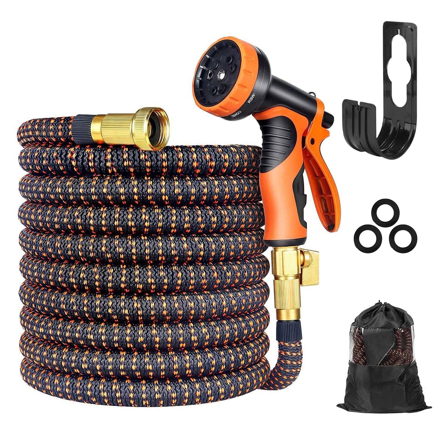 Kit d'arrosage avec tuyau d'arrosage et pistolet d'arrosage