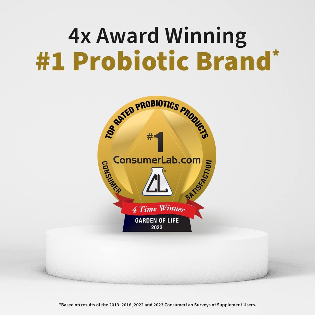 Garden of Life - Formule de probiotiques Primal Defense HSO - 180 comprimés végétariens