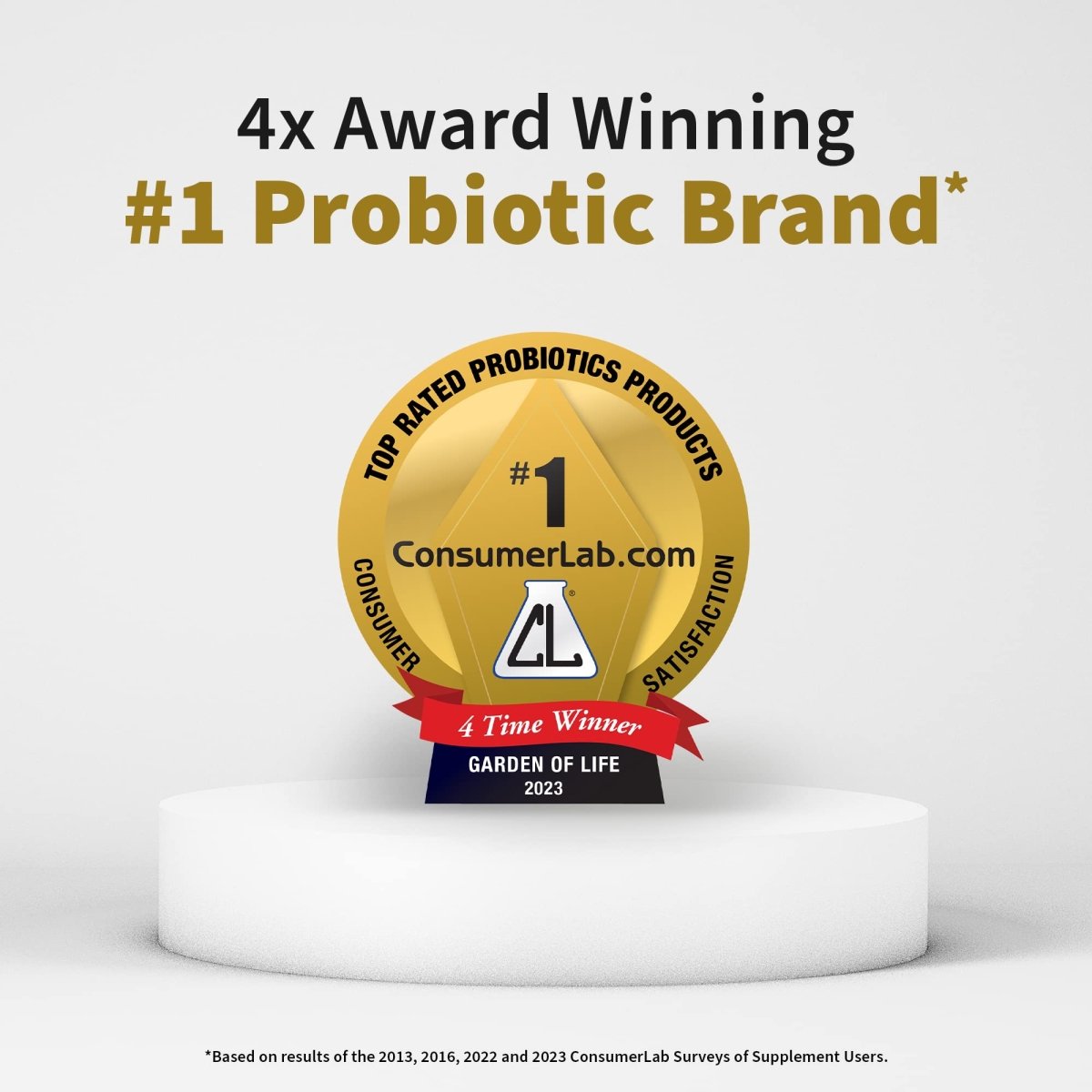 Garden of Life - Formule de probiotiques Primal Defense HSO - 180 comprimés végétariens
