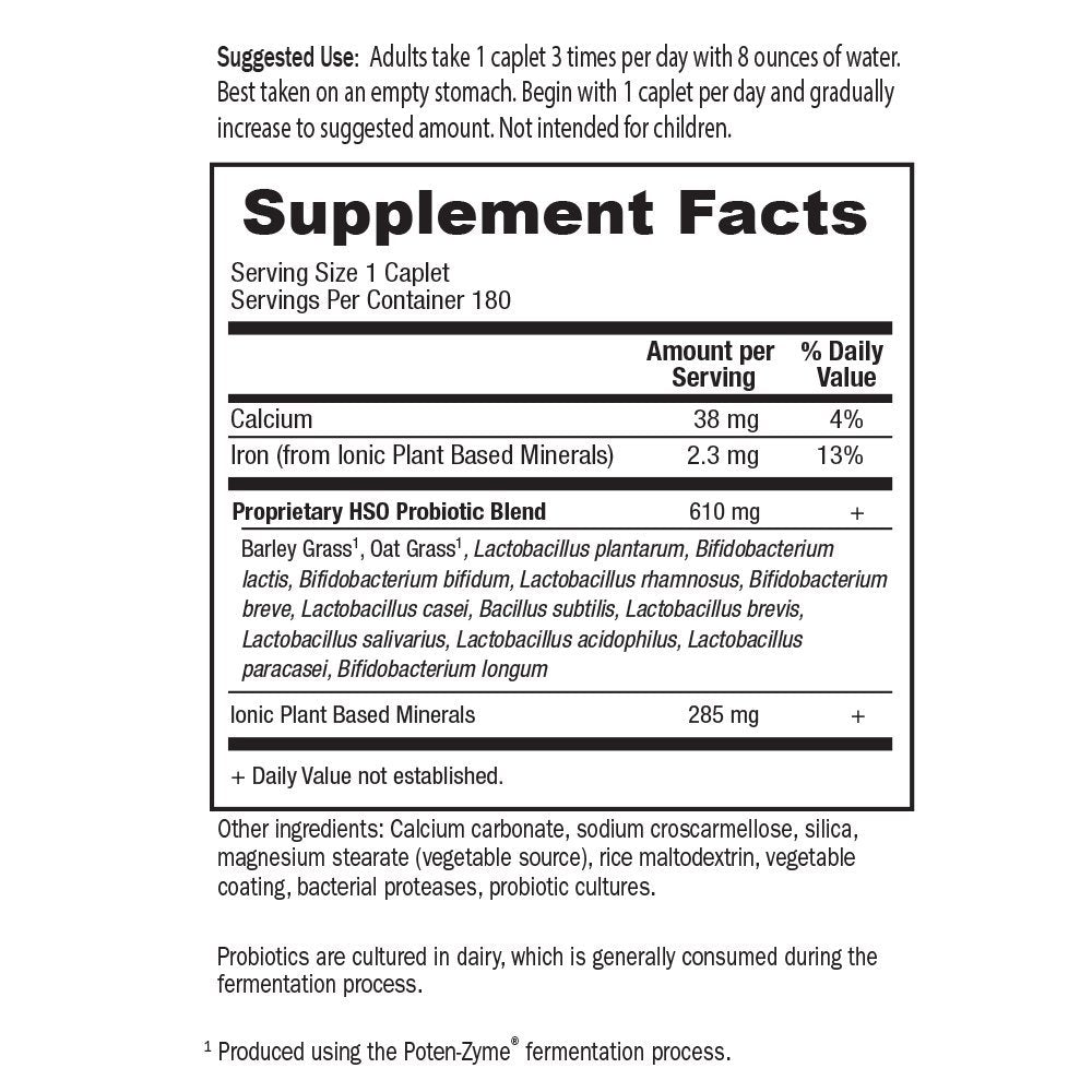 Garden of Life - Formule de probiotiques Primal Defense HSO - 180 comprimés végétariens