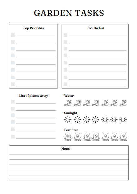 Ultimate Garden Planner – 40+ Page Canva Template