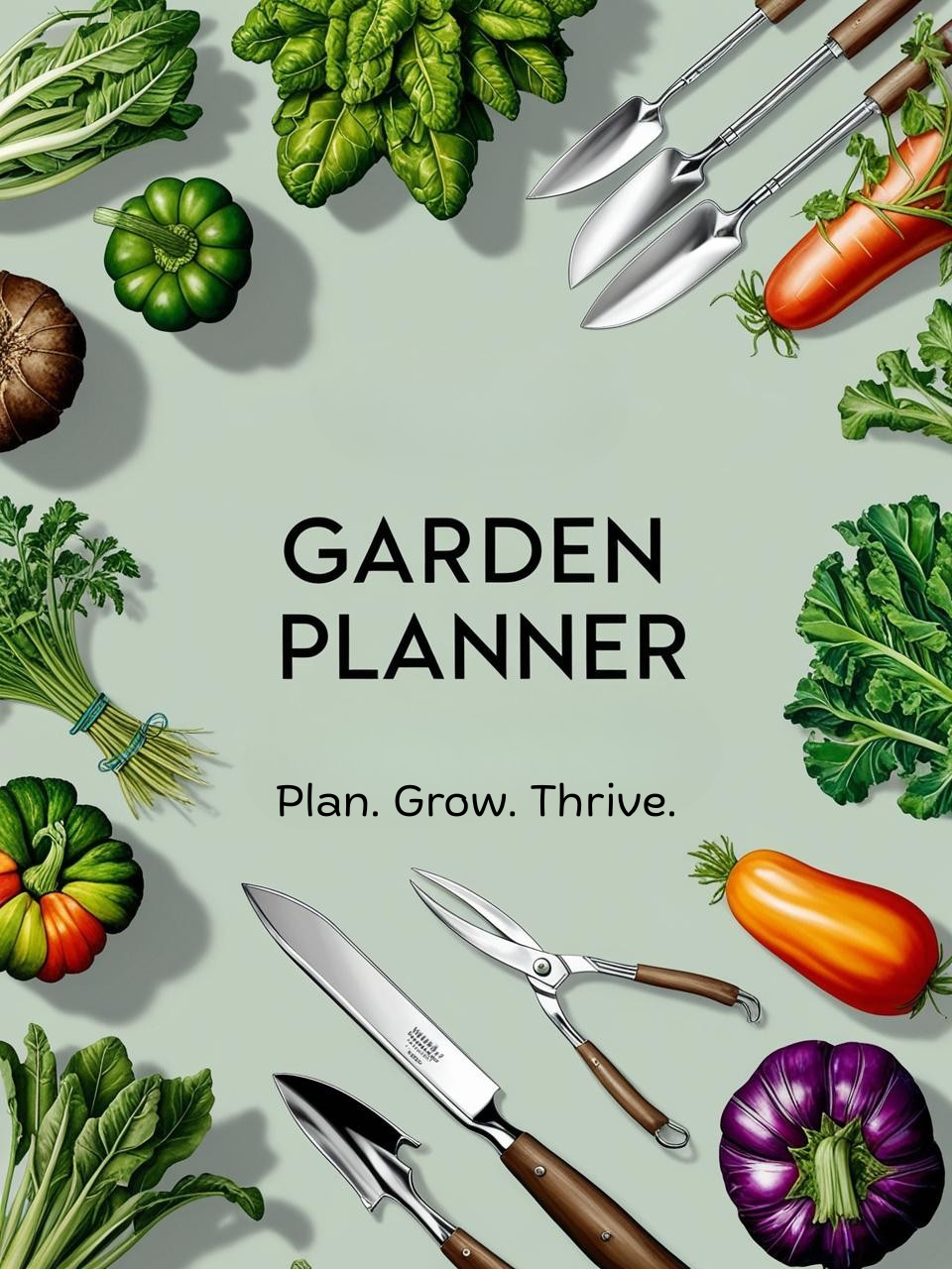 Ultimate Garden Planner – 40+ Page Canva Template