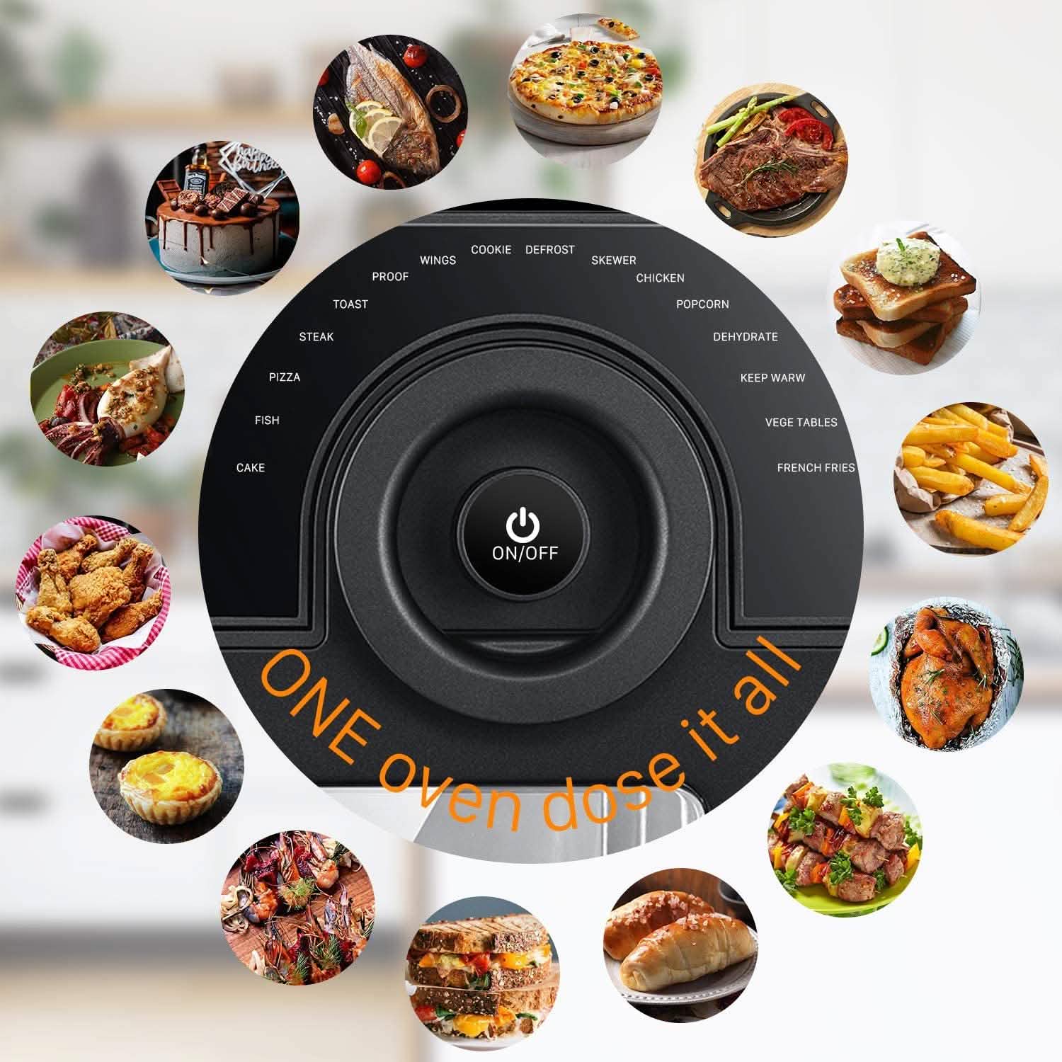 Four Friteuse à Air Électrique Geek Chef