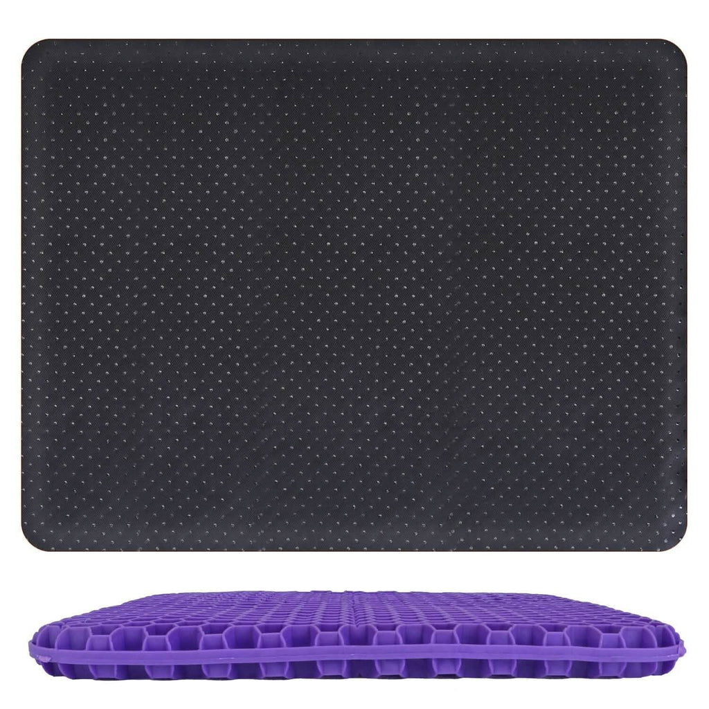 Coussin de siège en gel antidérapant, respirant, nid d'abeille, coussin de pression