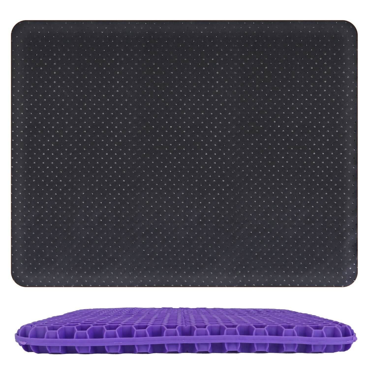 Coussin de siège en gel antidérapant, respirant, nid d'abeille, coussin de pression
