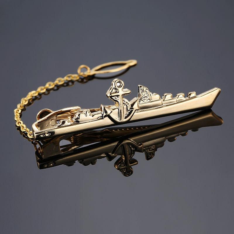 Attache-cravate élégante pour homme, pince à cravate pour cravate fine, cadeau pour mari, pince à cravate de mariage en forme de dauphin, bijoux pour homme, pinces à cravate romantiques, témoins, pinces à cravate formelles pour affaires
