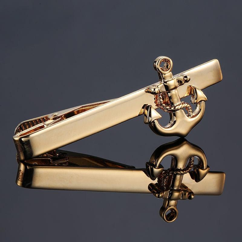 Attache-cravate élégante pour homme, pince à cravate pour cravate fine, cadeau pour mari, pince à cravate de mariage en forme de dauphin, bijoux pour homme, pinces à cravate romantiques, témoins, pinces à cravate formelles pour affaires