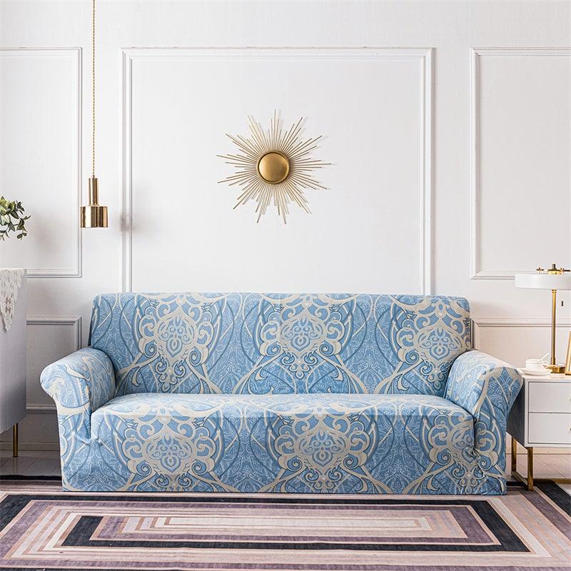 Housses de canapé géométriques extensibles à carreaux pour salon, housses de canapé élastiques, housses de canapé, de fauteuil, serviette 1 2 3 4 places pour canapés, causeuses, fauteuils, meubles universels de salon