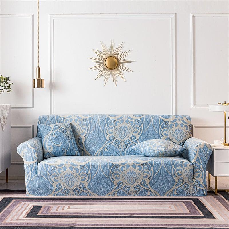 Housses de canapé géométriques extensibles à carreaux pour salon, housses de canapé élastiques, housses de canapé, de fauteuil, serviette 1 2 3 4 places pour canapés, causeuses, fauteuils, meubles universels de salon