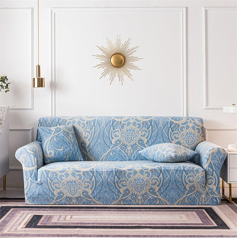 Housses de canapé géométriques extensibles à carreaux pour salon, housses de canapé élastiques, housses de canapé, de fauteuil, serviette 1 2 3 4 places pour canapés, causeuses, fauteuils, meubles universels de salon